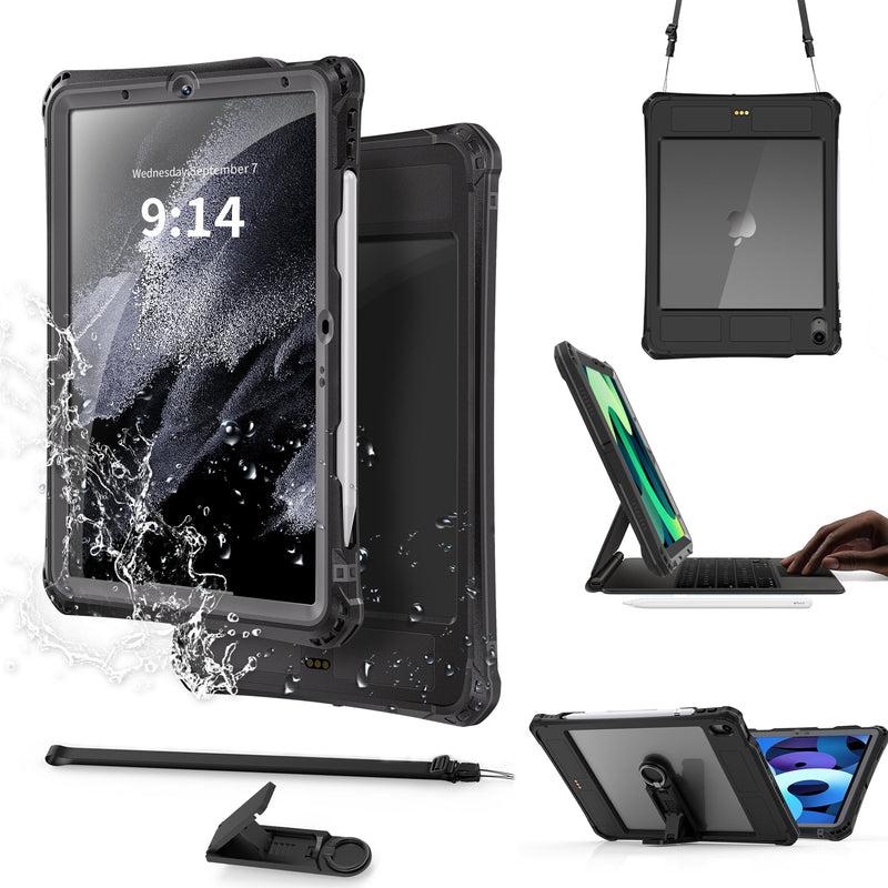 Load image into Gallery viewer, Apple iPad Air 11-inch M2 (2024) Shellbox A Series Waterproof Heavy Duty Lifeproof Style Case
