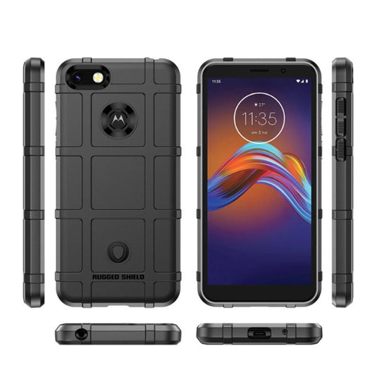 Motorola Moto E6 Play - Military Rugged Shield Heavy Duty Drop Proof Case