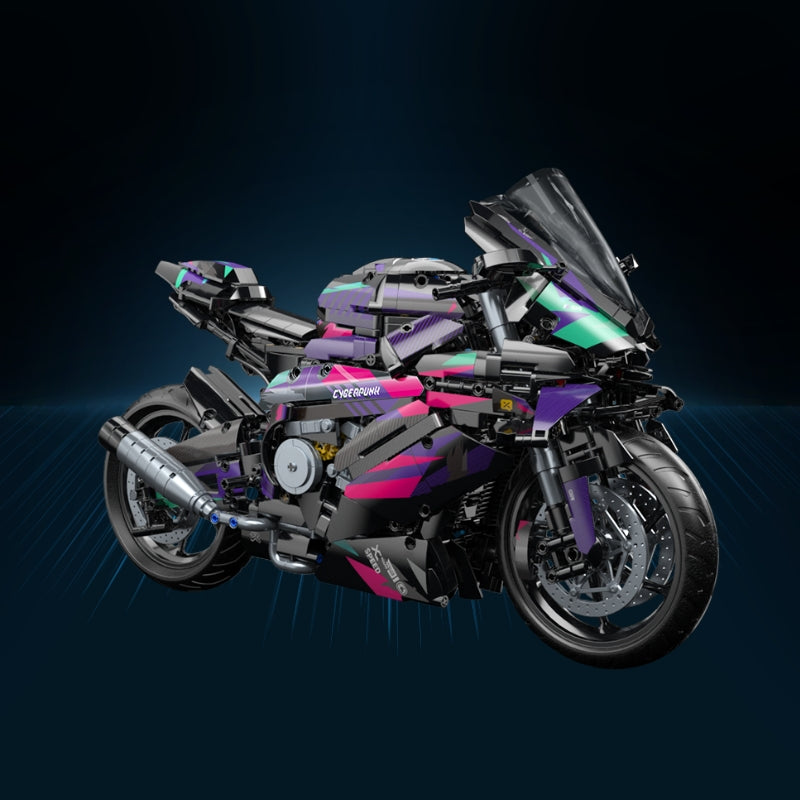Load image into Gallery viewer, DIY Cyberpunk BMW-Style Motorcycle Building Blocks Model – Perfect Gift for Kids Gift - i-Station Mobile Phone &amp; Electronic Device Repair and Accessories
