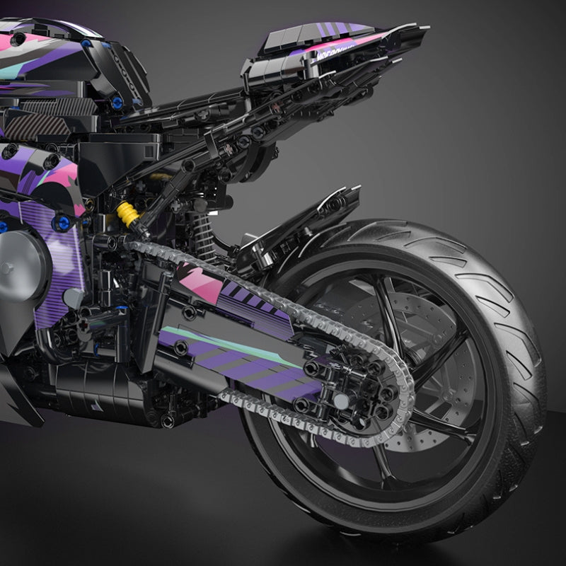 Load image into Gallery viewer, DIY Cyberpunk BMW-Style Motorcycle Building Blocks Model – Perfect Gift for Kids Gift - i-Station Mobile Phone &amp; Electronic Device Repair and Accessories

