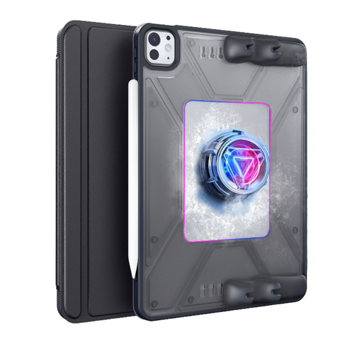 [Detachable] Apple iPad Air 4/5 10.9'' 4/5th Gen (2020/2022) Tri-Fold Gaming Cooling Shockproof Case With Controller Grip