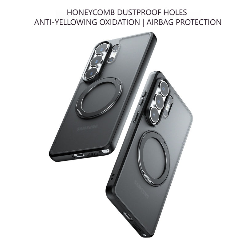 Load image into Gallery viewer, [Magsafe Compatible] Samsung Galaxy A57 (SM-A576) Matte Shockproof Stand Case
