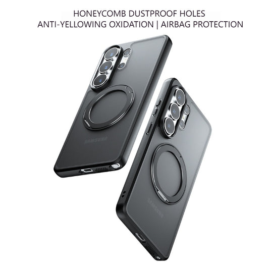 [Magsafe Compatible] Samsung Galaxy A57 (SM-A576) Matte Shockproof Stand Case