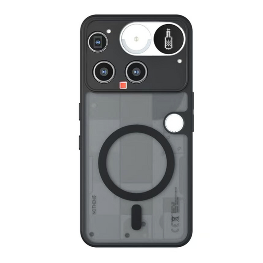 [Magsafe Compatible] Nothing Phone (3) - Translucent Matte Shockproof Essential Case - i-Station Mobile Phone & Electronic Device Repair and Accessories