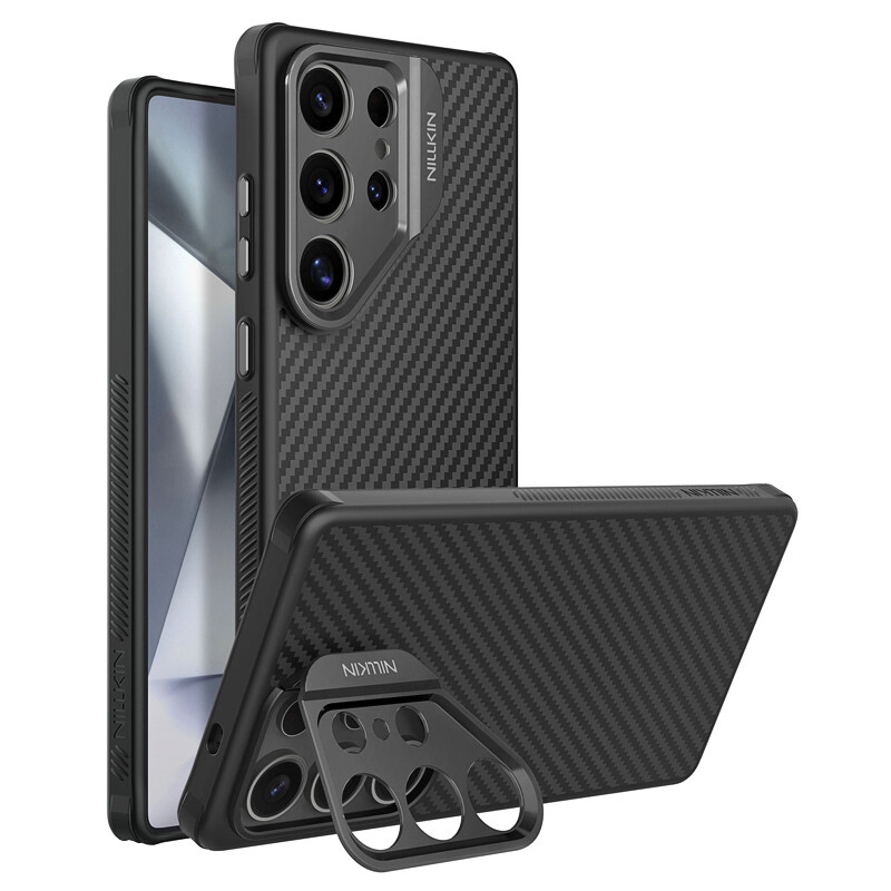 Load image into Gallery viewer, [With Camera Lens Stand] Samsung Galaxy S25 Ultra (SM-S938) - Nillkin Magnetic Aramid Fiber Shockproof Case - i-Station Mobile Phone &amp; Electronic Device Repair and Accessories

