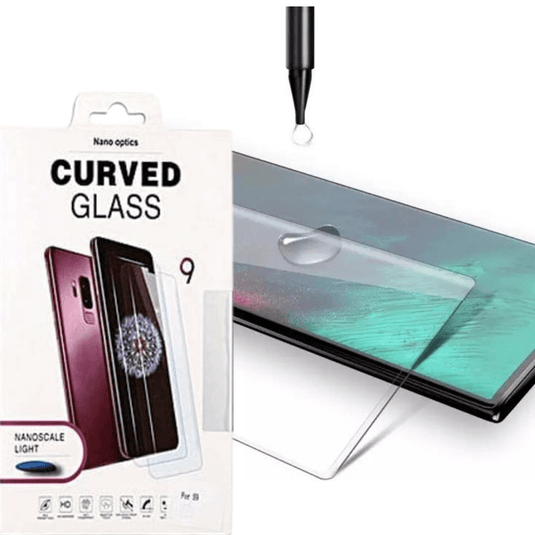 [NANO Optics] HUAWEI Mate 20 Pro UV Glue 9H Full Covered Tempered Glass Screen Protector - Polar Tech Australia