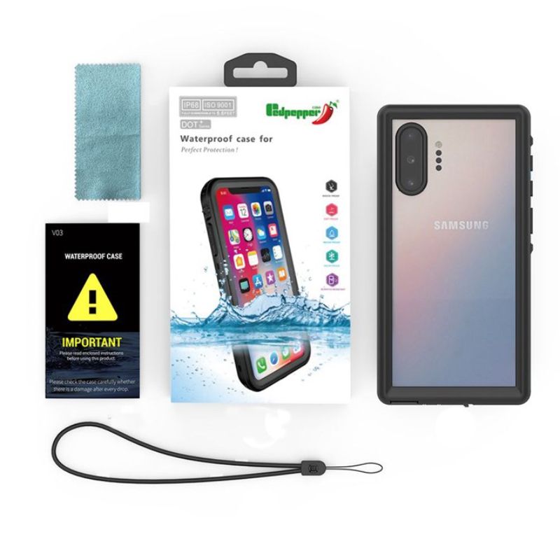 Load image into Gallery viewer, [Dot Series] Samsung Galaxy Note10 Plus Redpepper IP68 Waterproof Heavy Duty Tough Armor Case
