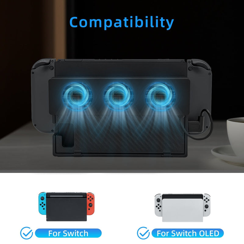 Load image into Gallery viewer, Nintendo Switch &amp; Cooling Fan Stand Dock - Polar Tech Australia
