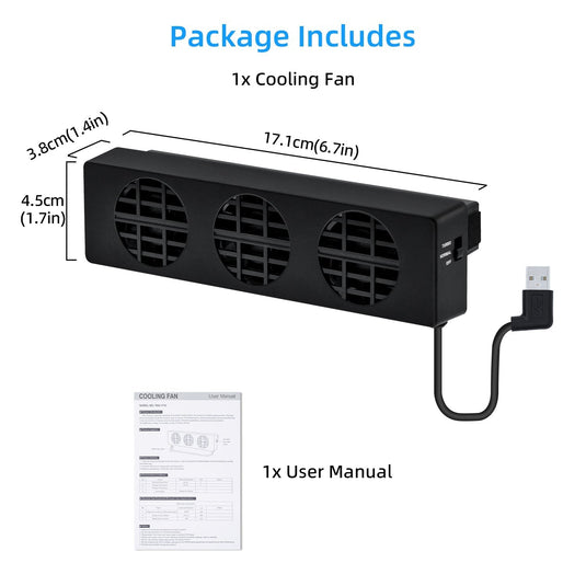 Nintendo Switch & Cooling Fan Stand Dock - Polar Tech Australia