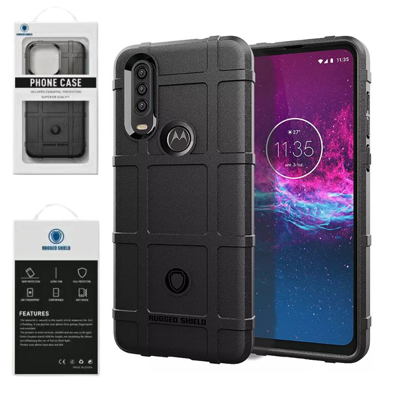 Load image into Gallery viewer, Motorola Moto One Action / Moto P40 Power Military Rugged Shield Heavy Duty Drop Proof Case
