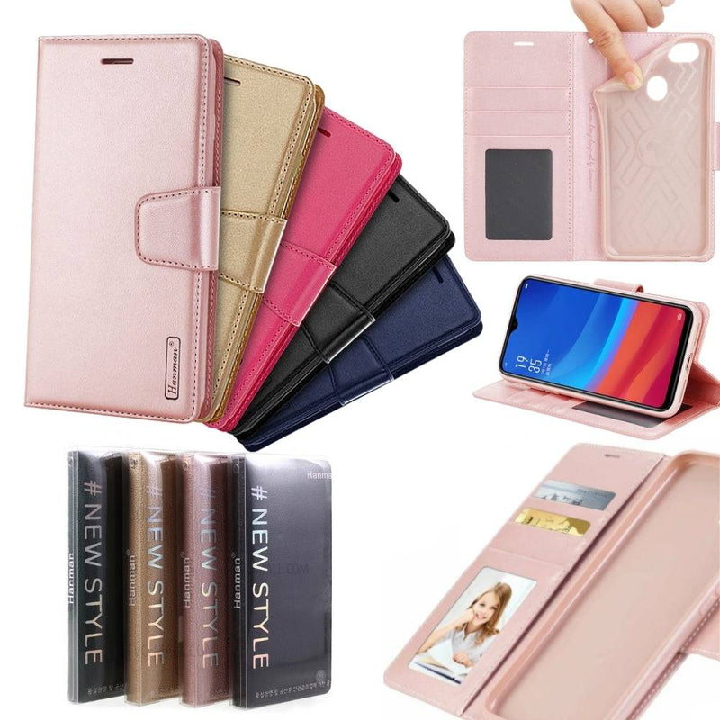 Load image into Gallery viewer, OPPO A15/A15s Hanman Premium Quality Flip Wallet Leather Case - Polar Tech Australia
