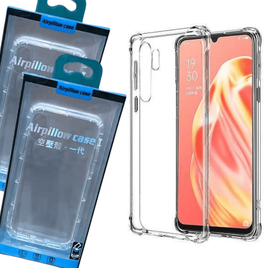 Oppo A91 Clear Shock Absorbing Transparent Heavy Duty Protective Case - Polar Tech Australia