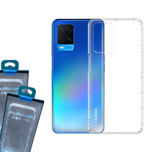 OPPO A54 4G - Transparent Airpillow Air Cushion TPU Shock proof Case