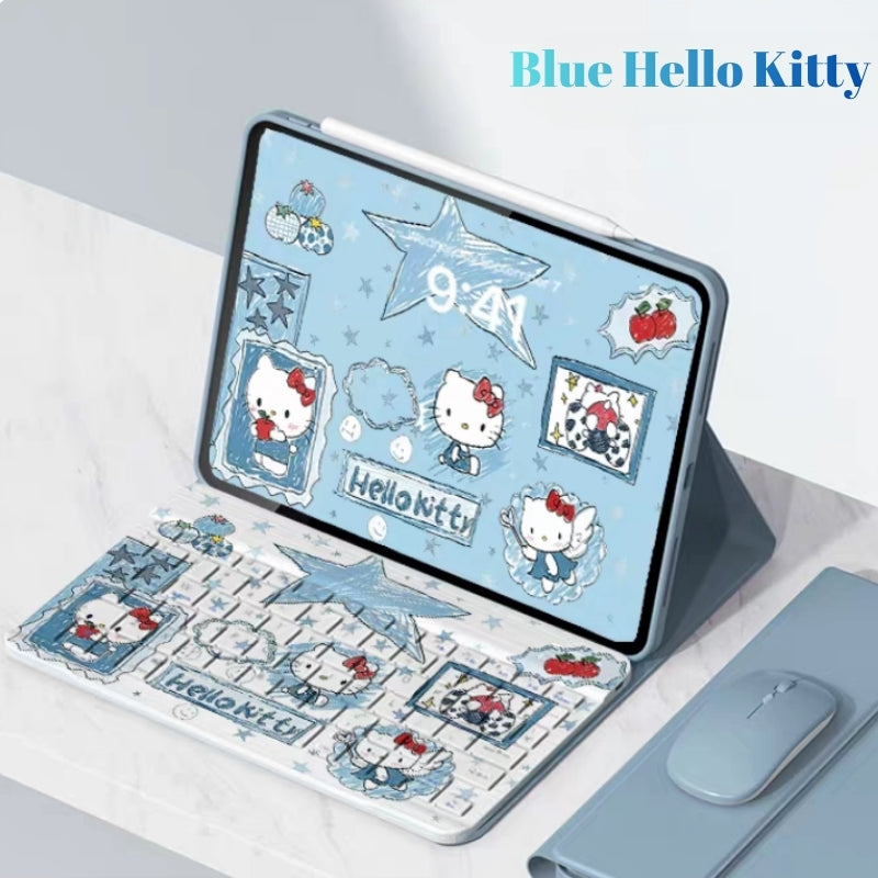 Load image into Gallery viewer, [With backlight] OPPO Pad Air 2 11.4&quot; - Detachable Full Covered Magnetic Bluetooth Flip Keyboard Case
