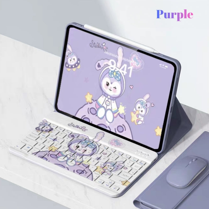 Load image into Gallery viewer, [With backlight] OPPO Pad Air 2 11.4&quot; - Detachable Full Covered Magnetic Bluetooth Flip Keyboard Case
