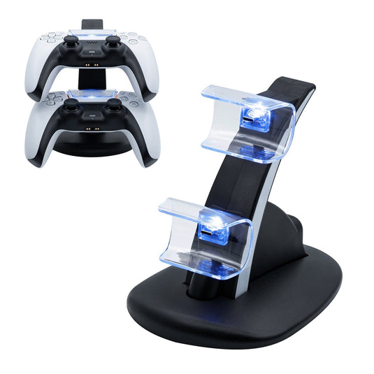 PS5 Dual Controller Charging Stand - Polar Tech Australia