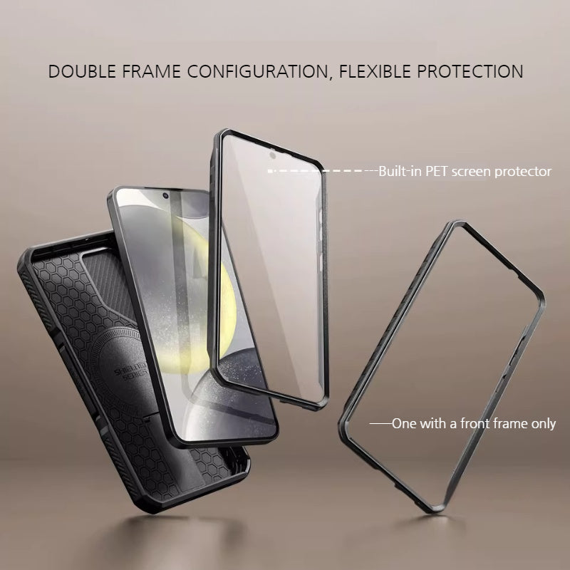 Load image into Gallery viewer, [With Camera Cover][Built-in Stand] Samsung Galaxy S26 Ultra - Dexnor Military Grade Heavy-Duty Shockproof Rugged Case
