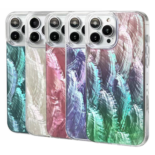 Apple iPhone 11/Pro/Pro Max  Flashy Natural Shell Anti-drop BlingBling Series Case