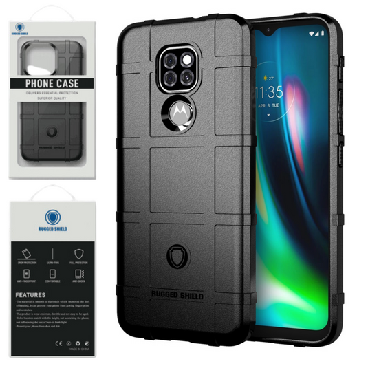 Motorola G9 Military Rugged Shield Heavy Duty Drop Proof Case - Polar Tech Australia