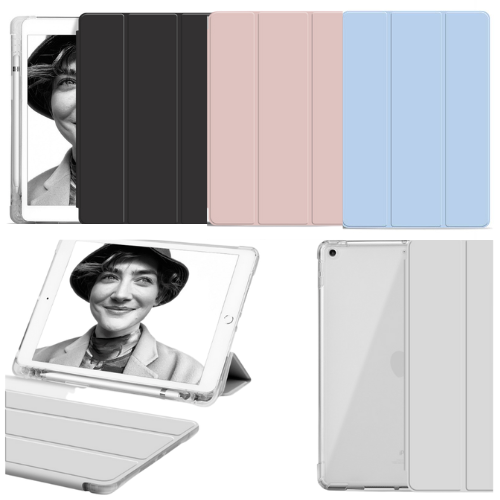 Load image into Gallery viewer, Apple iPad Pro 11” &amp; Air 4/5 10.9&quot; Smart Transparent Foldable Flip Case With Pen Holder Slot - Polar Tech Australia
