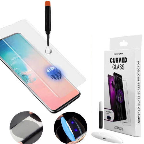 [UV Glue] [HD] OPPO Reno12 (CPH2625) - UV Full Covered Curved 9H Tempered Glass Screen Protective Protector - i-Station Mobile Phone & Electronic Device Repair and Accessories