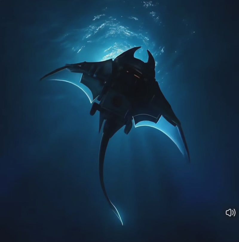 Load and play video in Gallery viewer, ROKR 3D Mechanical Manta Ray DIY Toy Building Blocks
