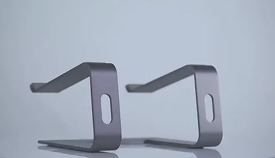Aluminum Laptop Stand, Ergonomic Detachable Computer Stand, Riser Holder Notebook Stand Compatible with Macbook, Pro, Dell, HP, Lenovo More 10-15.6" Laptops