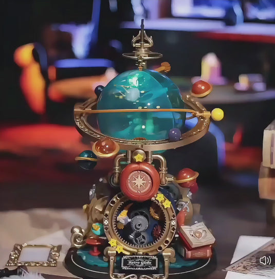 Femibox Kids’ DIY Planet Globe – Educational Building Blocks Ornament