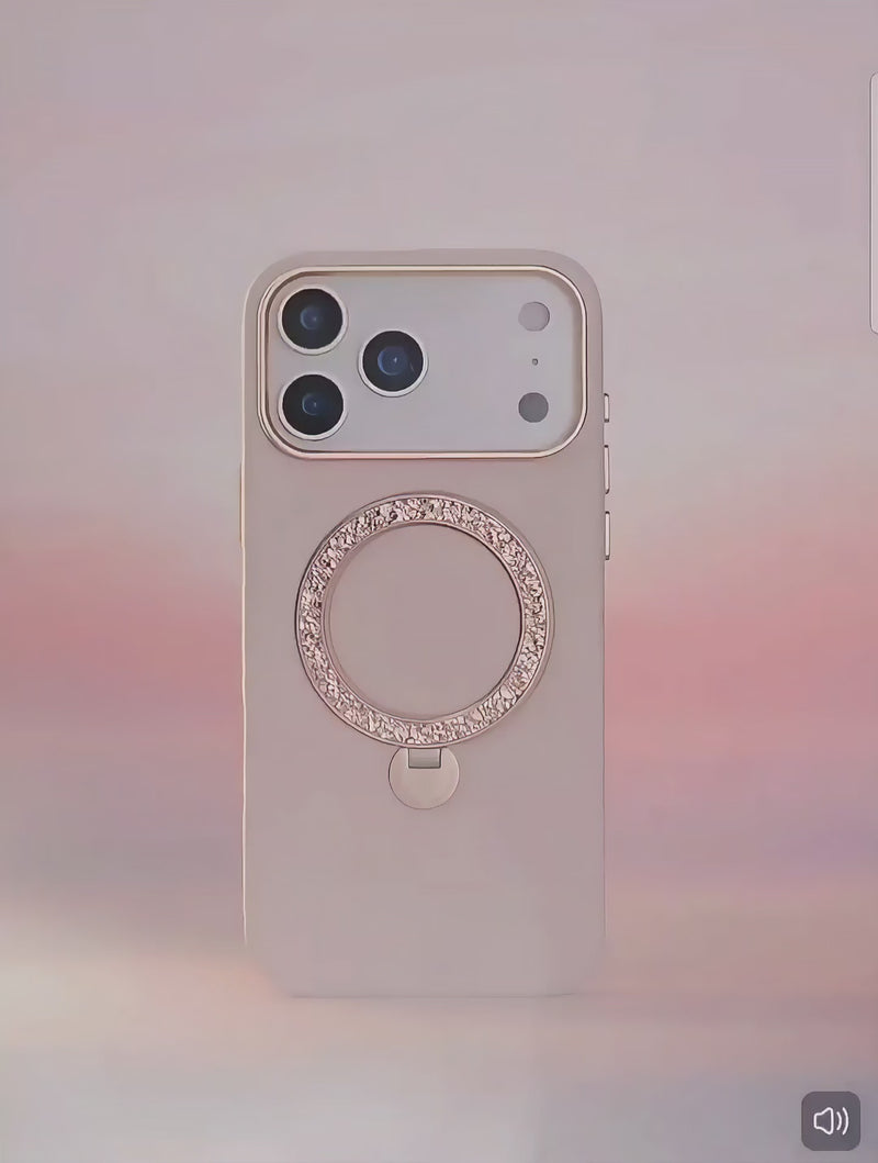 Load and play video in Gallery viewer, [Built-in Jewelry Stand] Apple iPhone 17 Pro/Max - PYNANA Premium Leather Phone Case
