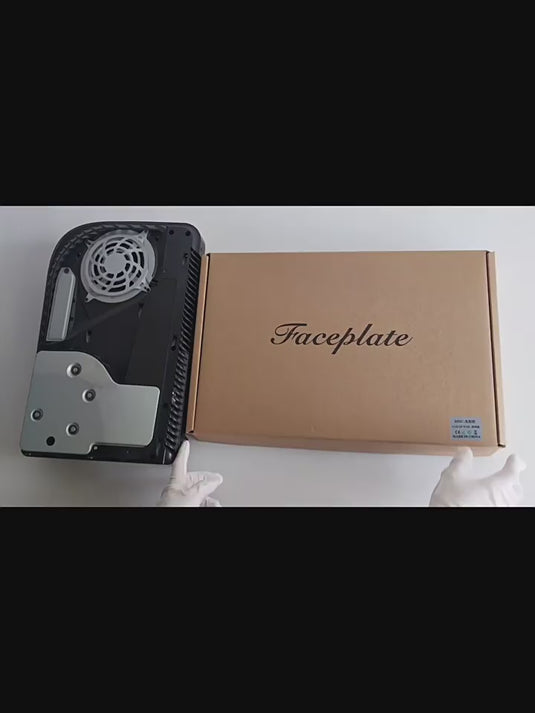 Sony PlayStation PS5 Pro Wood Grain Replacement Console Cover – ABS Protective Shell with or without Ventilation Grilles