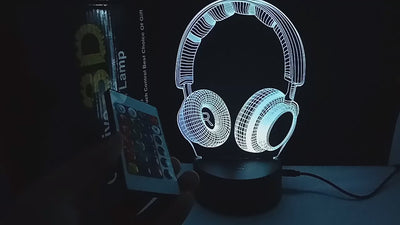3D Gamepad Night Light Desk Lamps Kids Room Decor Best Festival Birthday Gifts for Game Fan