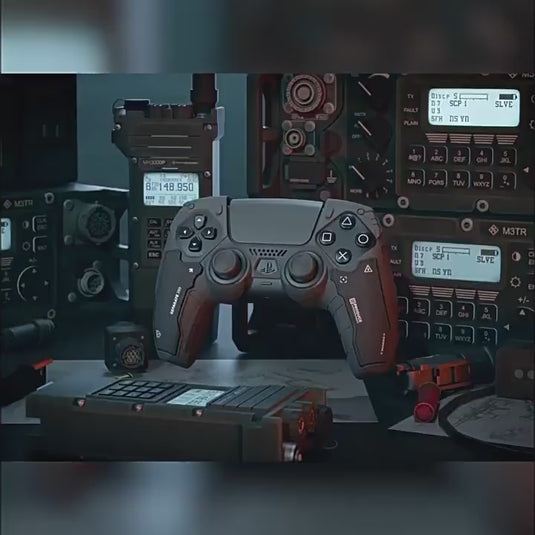 PlayStation PS5 DualSense Edge Silicone Protective Case – Tactical Squad Edition, Anti-Slip & Durable