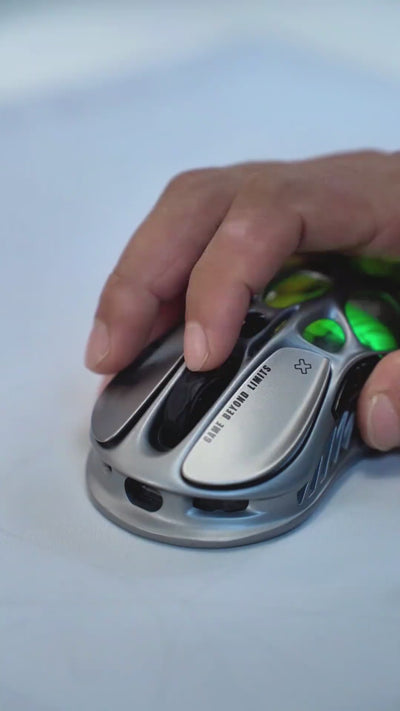 GravaStar Wireless Gaming Mouse Mercury M1 Pro, Lightweight Magnesium Alloy Gaming Mouse, 26,000 DPI