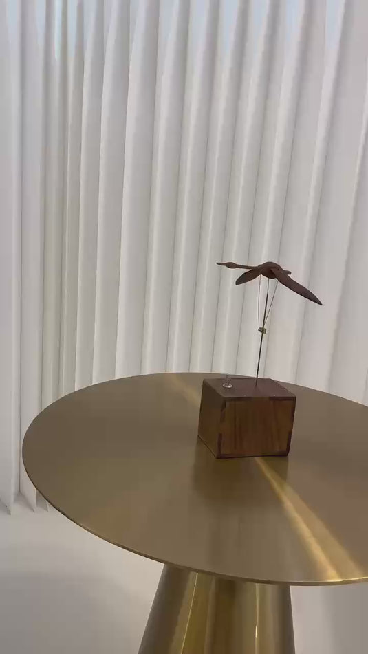 Wooden Swan, Automata Swan, Narwhal Music Box, Mechanical Swan, Ornament, Wood art, Statue, Sculpture, Home Decor, Woodcarving, Handmade