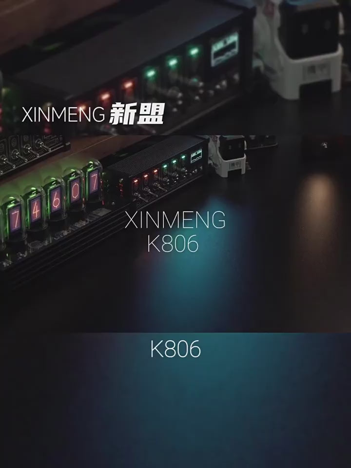 Load and play video in Gallery viewer, Xinmeng Dual-Mode Keyboard – 104-Key Linear/Tactile Switches, Water-Drop Keycaps, Silent Typing, LED Backlight, Metal Panel
