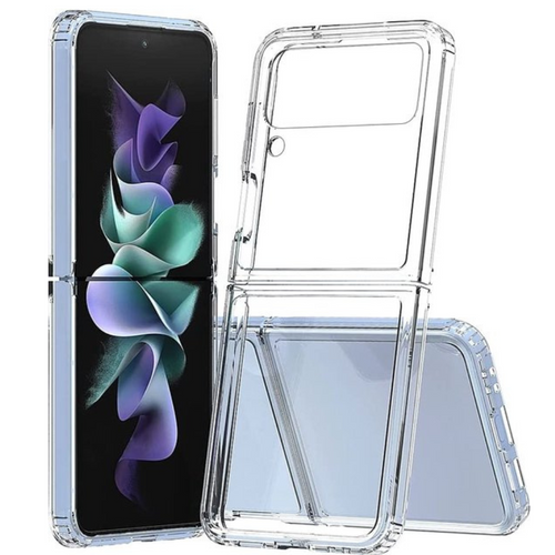 Samsung Galaxy Flip 3 (SM-F711) SPACE Transparent Rugged Clear Shockproof Case Cover - Polar Tech Australia