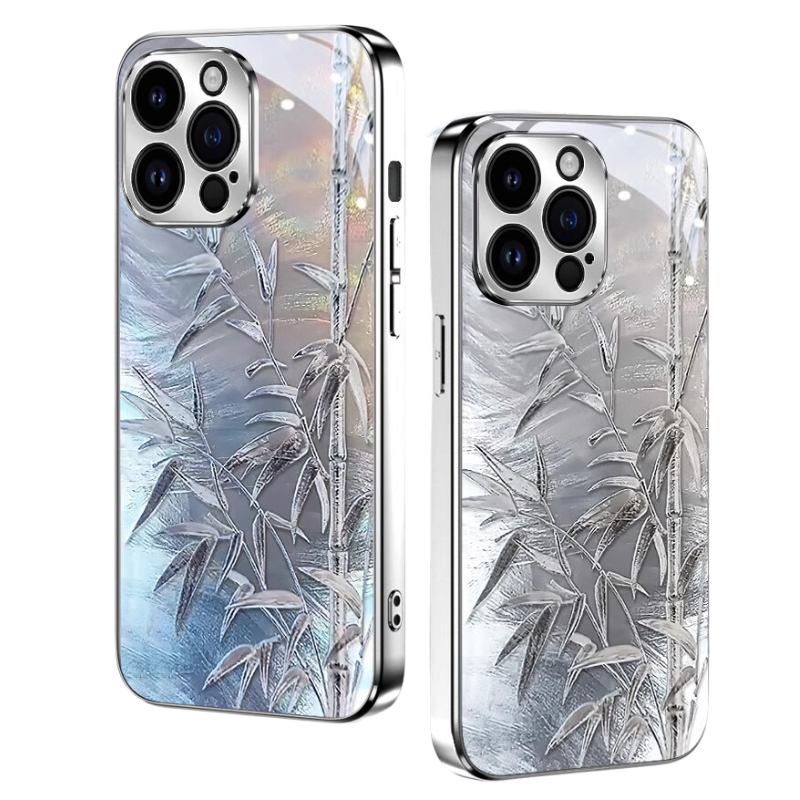 Load image into Gallery viewer, Apple iPhone 11/Pro/Pro Max Electroplated Tempered Glass BlingBling Series Case
