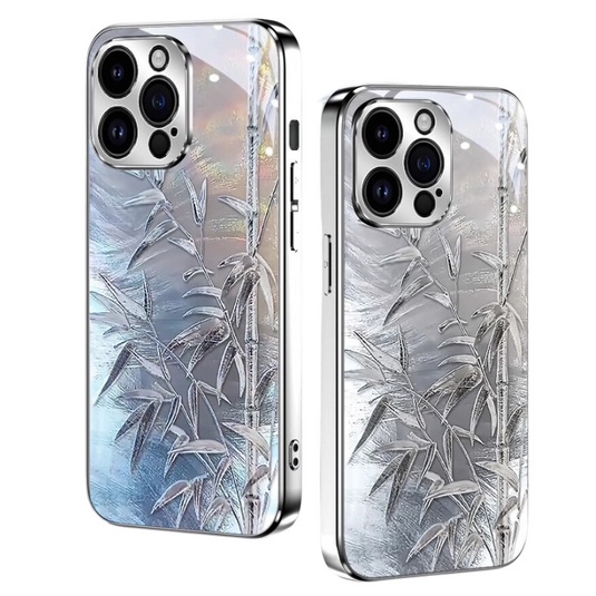 Apple iPhone 11/Pro/Pro Max Electroplated Tempered Glass BlingBling Series Case