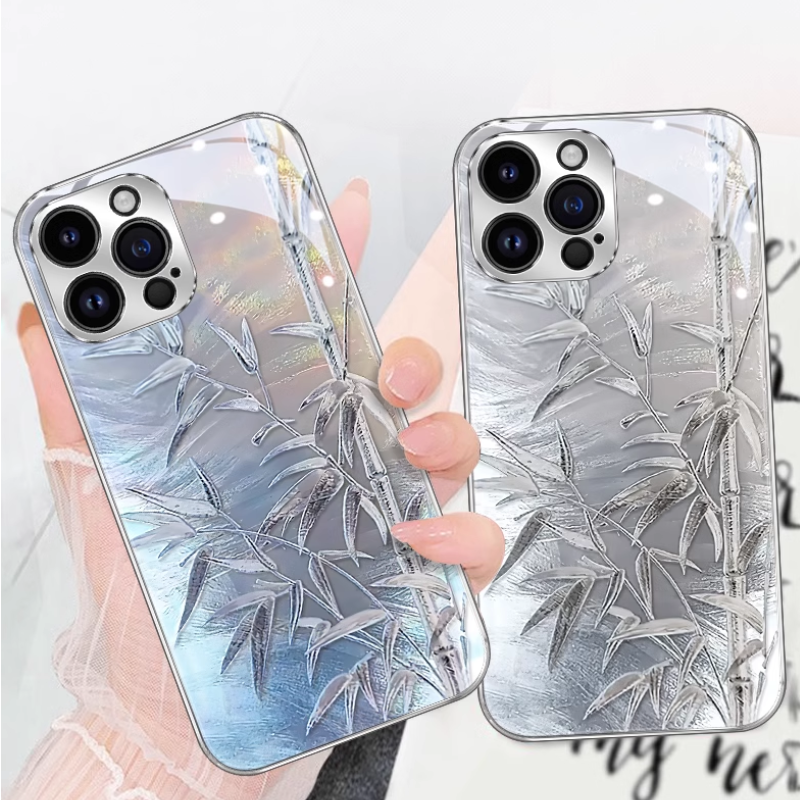 Load image into Gallery viewer, Apple iPhone 11/Pro/Pro Max Electroplated Tempered Glass BlingBling Series Case
