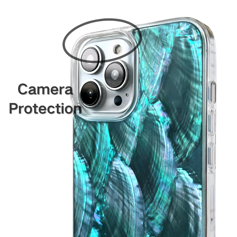 Load image into Gallery viewer, Apple iPhone 15/Plus/Pro/Pro Max  Flashy Natural Shell Anti-drop BlingBling Series Case
