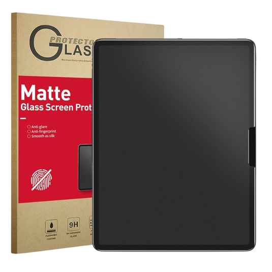 [Matte] Apple iPad Air 11-inch M3 (2025) - Full Covered Anti-fingerprint 9H Tempered Glass Screen Protective Protector