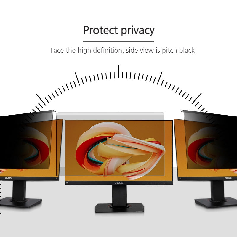 Load image into Gallery viewer, [Privacy] Hanging 23.8-inch Easy-install Acrylic Anti-spy Computer Monitor Screen Protector for iMac, Lenovo, Acer, Dell, Gigabyte, BenQ, HP &amp; Asus
