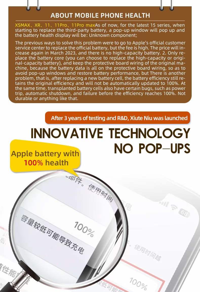 Load image into Gallery viewer, [Self Service Kit][No Soldering Required] iPhone 15 Pro Max- Replacement Battery - Polar Tech Australia
