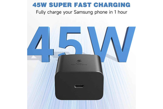 Samsung 45W Super Fast PD Type-C USB-C Port Wall Charger Travel Power Adapter (AU Plug) - Polar Tech Australia