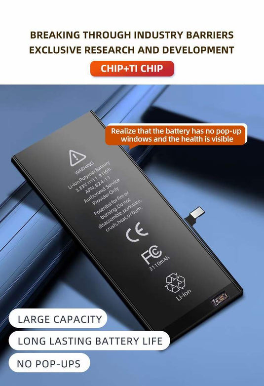 [Self Service Kit][No Soldering Required] iPhone 15 Pro Max- Replacement Battery - Polar Tech Australia