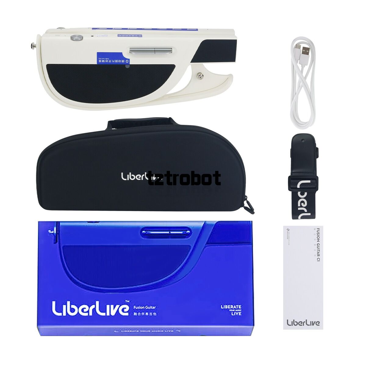 LiberLive C1 Foldable Portable Stringless Smart Easy Guitar - i-Station Mobile Phone & Electronic Device Repair and Accessories