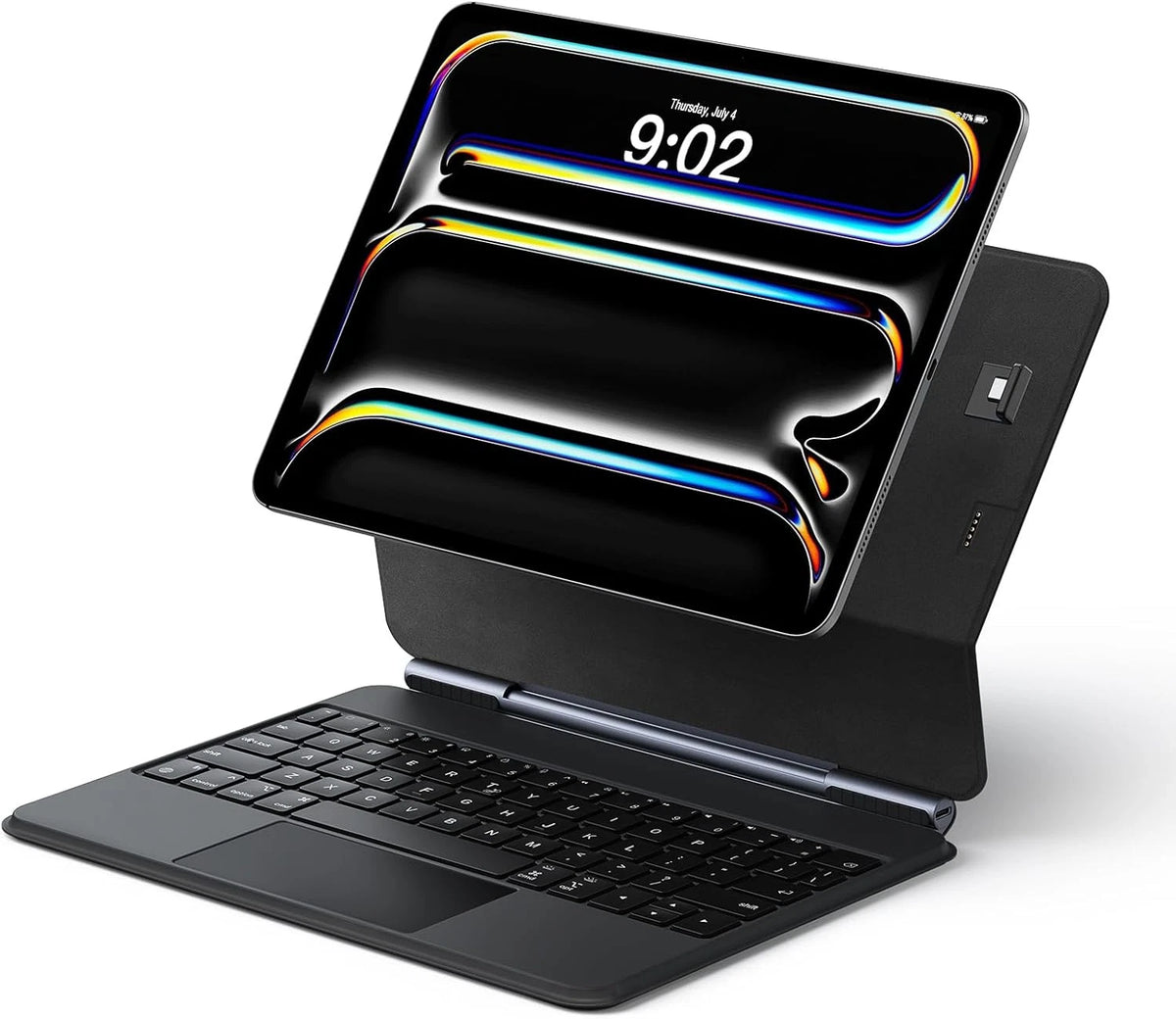 [Auto-Connect, No Charge Needed][Magic Keyboard] Apple iPad Air 4/5 & Pro 11“ & Air 11” M2/M3/M4 (2024/2025/2026) Smart Multi-Touch Trackpad Magnetic Wireless Keyboard Case With RGB Backlit - i-Station Mobile Phone & Electronic Device Repair and Accessories