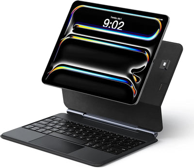 [Auto-Connect, No Charge Needed][Magic Keyboard] Apple iPad Air 4/5 & Pro 11“ & Air 11” M2/M3/M4 (2024/2025/2026) Smart Multi-Touch Trackpad Magnetic Wireless Keyboard Case With RGB Backlit - i-Station Mobile Phone & Electronic Device Repair and Accessories