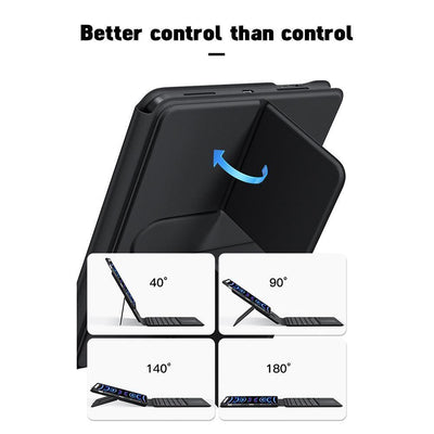 Apple iPad 10 / 10th (2022) 10.9” Magic 360 Rotation Detachable Smart Wireless Trackpad Keyboard Flip Case - Polar Tech Australia