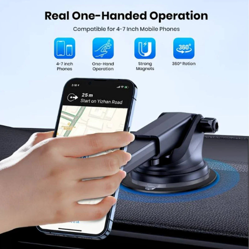 Load image into Gallery viewer, [UN-05] Universal Super Strong Magnetic Magnet Mobile Phone Holder Handlebar Mount Holder - Polar Tech Australia
